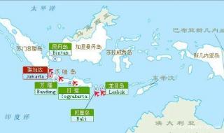 印度尼西亚地图 印度尼西亚地图